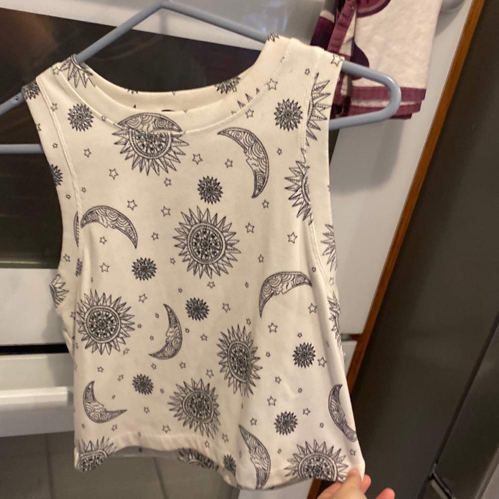 Graphic Crop Top Tee For Teens